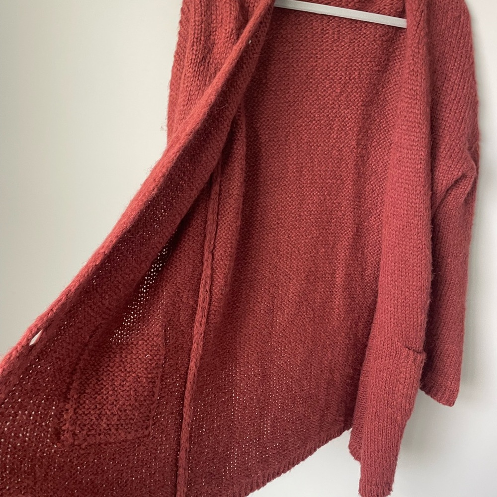 Sita Murt Alpaca Blend oversized Cardigan Sweater Duster button cozy soft girl - Picture 9 of 16